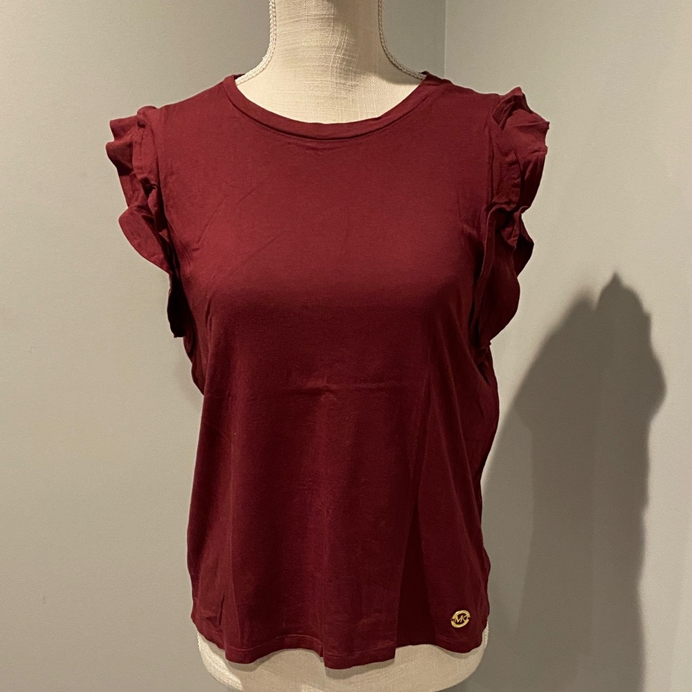 MICHAEL Michael Kors Sleeveless T-Shirt Size: S